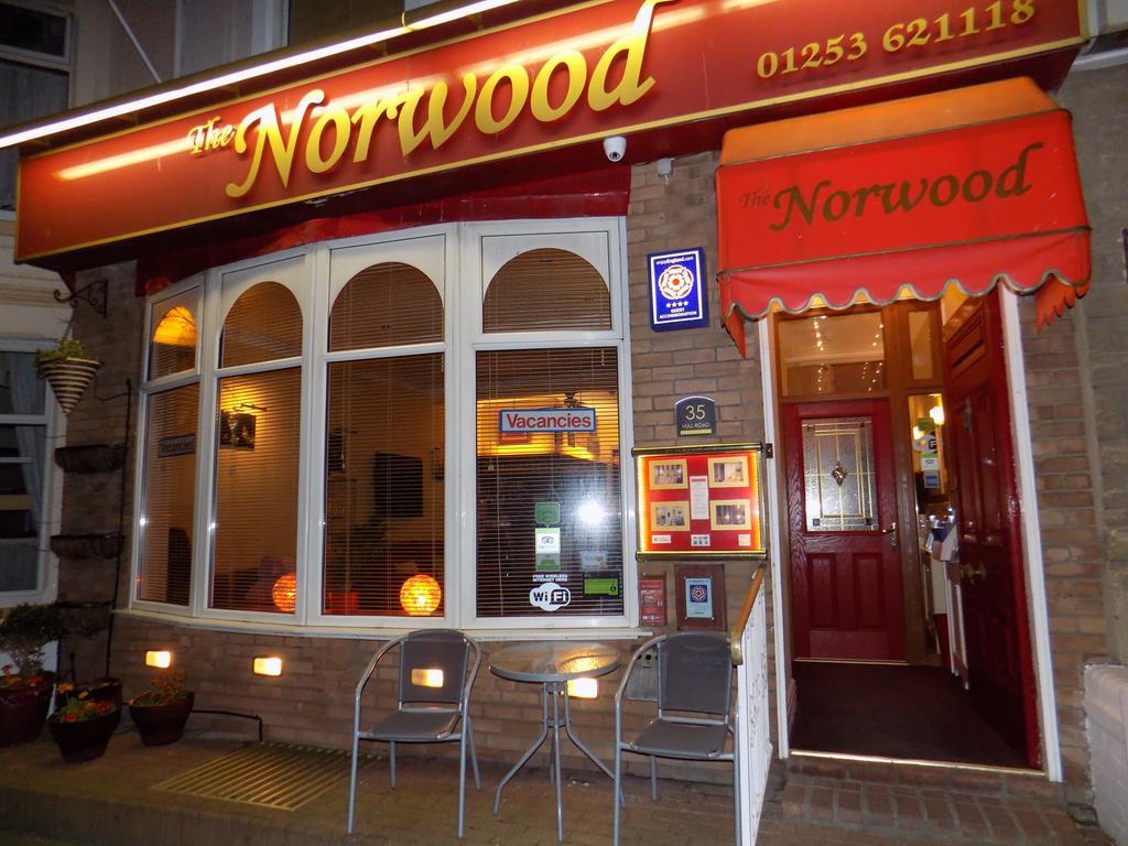 Bed and Breakfast The Norwood Blackpool Exterior foto